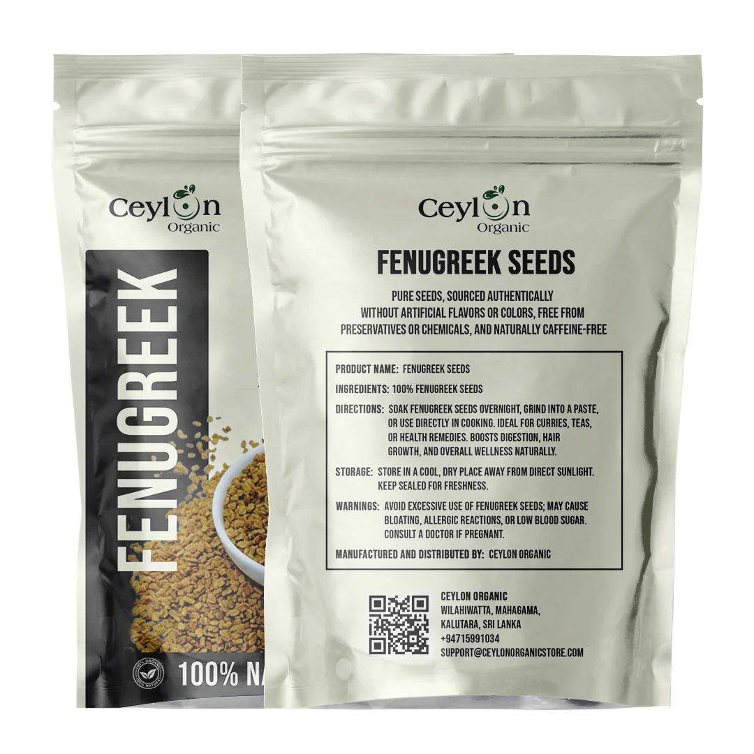 Fenugreek spice Non-GMO Trigonella Foenum Graecum Whole Methi Bulk - Image 3